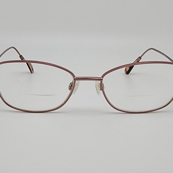 *SOLD*Anne Klein AK5073 780 Rose Gold Cat Eye Eyeglasses Frame w/ Case 50-16-135 - Picture 2 of 16